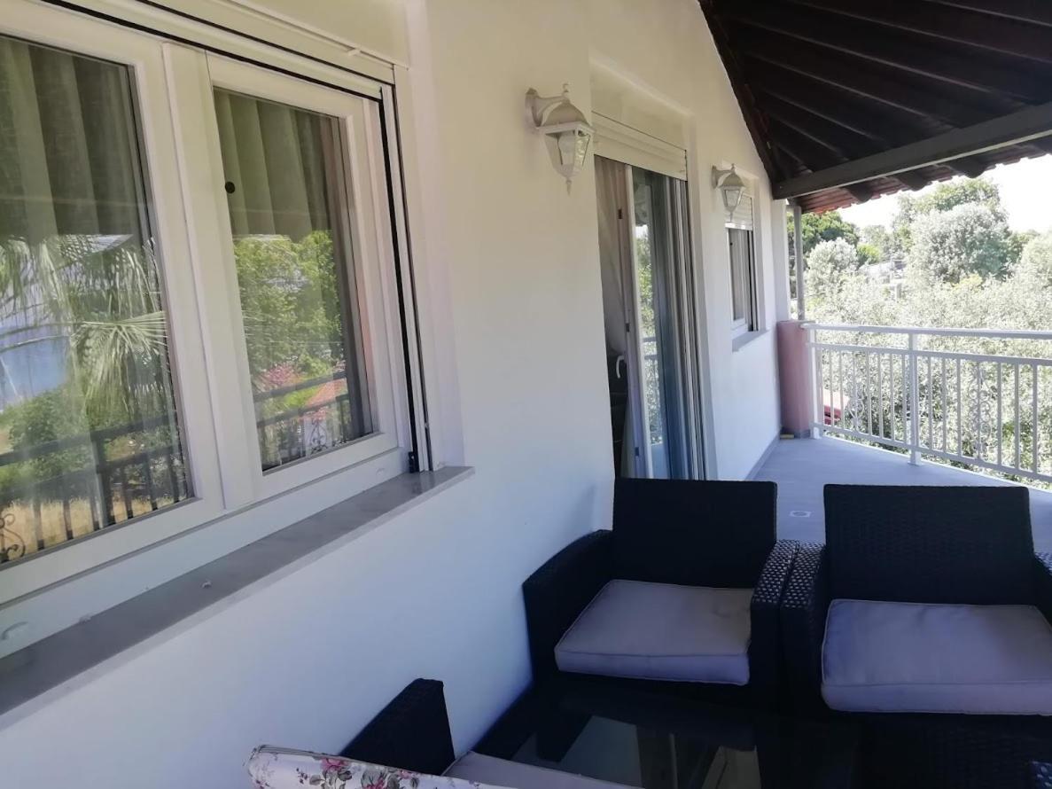 Villa Fotis View Paralía Skotínis Bagian luar foto