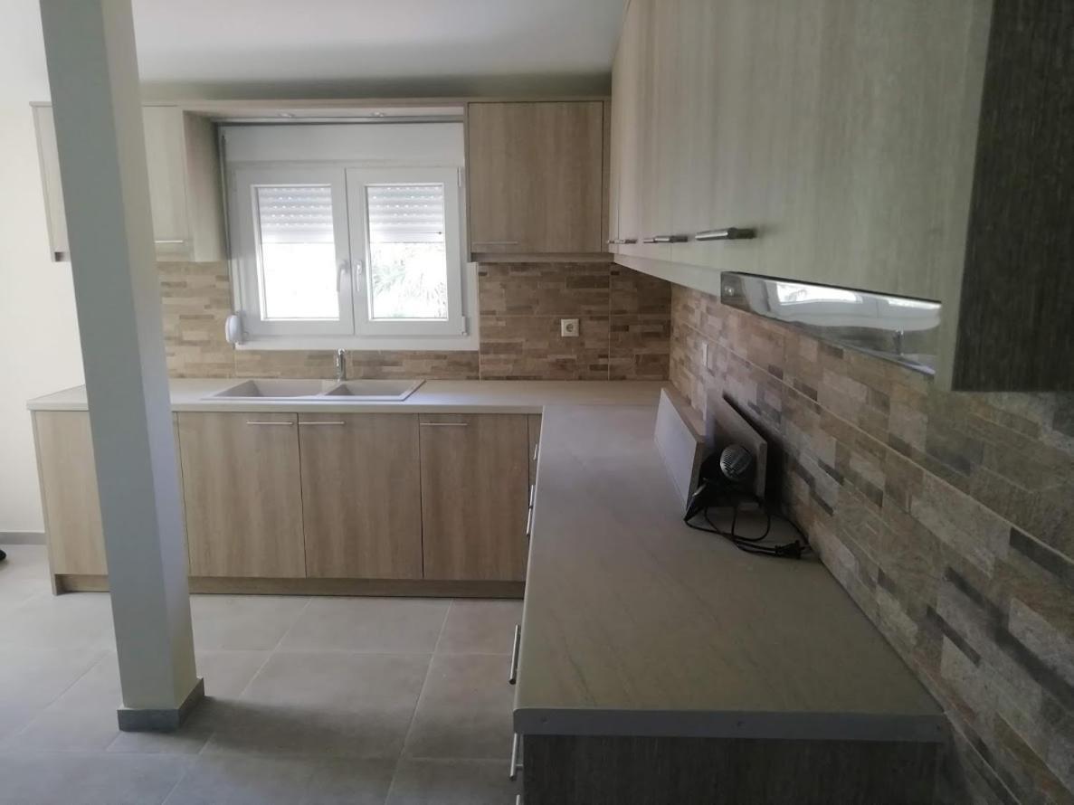 Villa Fotis View Paralía Skotínis Bagian luar foto