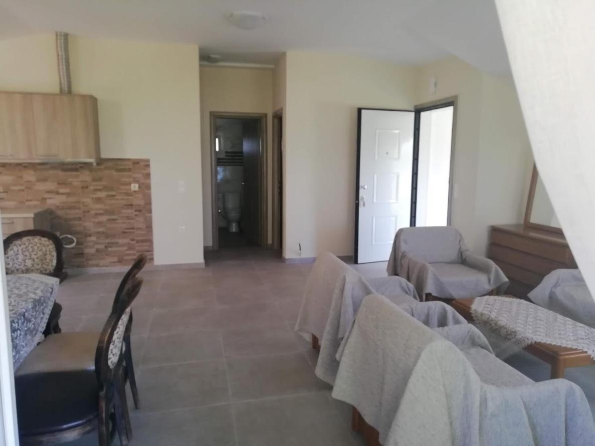 Villa Fotis View Paralía Skotínis Bagian luar foto