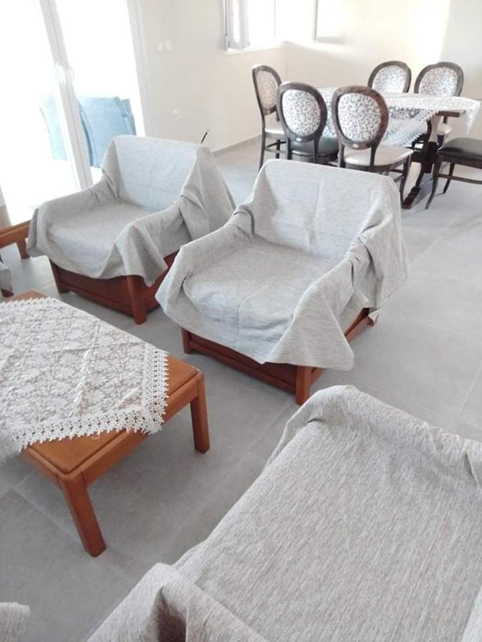 Villa Fotis View Paralía Skotínis Bagian luar foto